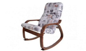 Кресло-качалка Сайма, ткань (018.002)
