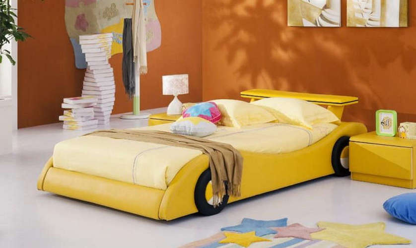 Детская кровать-машина Татами AE 006