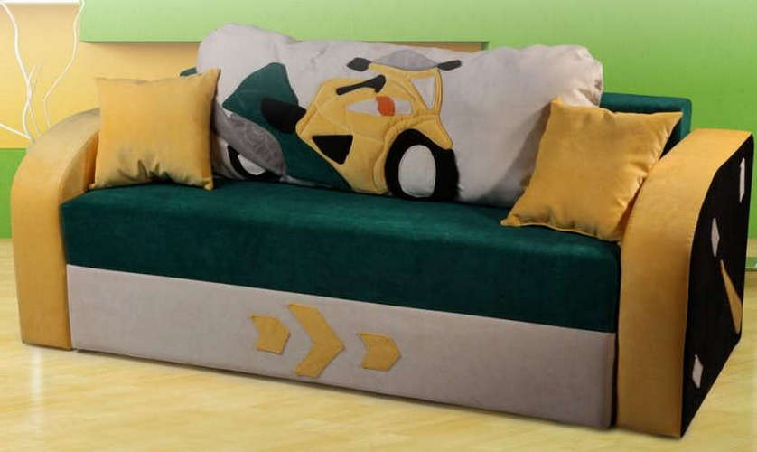 Детский диван-кровать Байк
