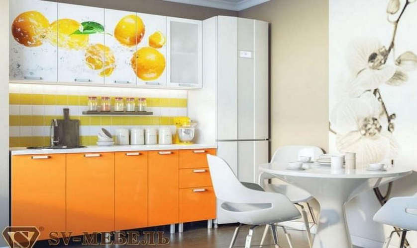 Кухонный гарнитур Апельсины