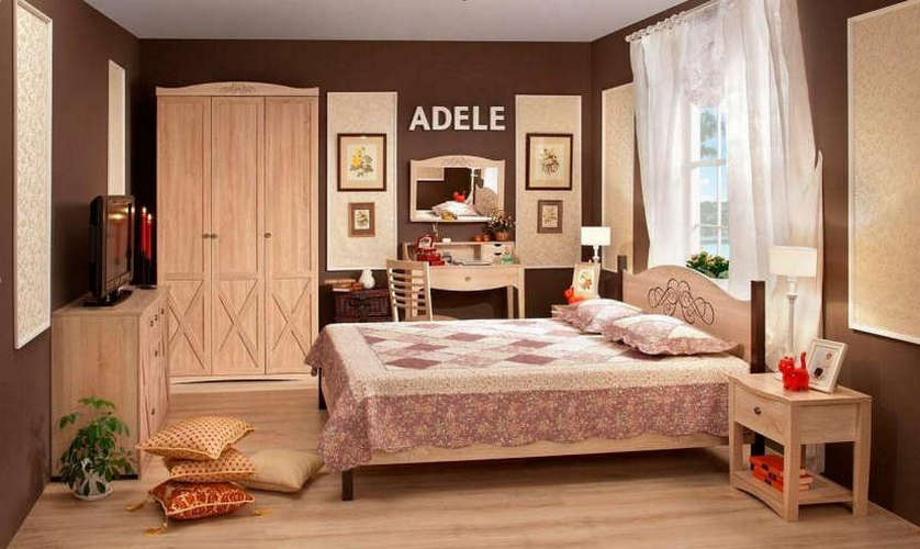 Модульная спальня Адель (композиция 2)