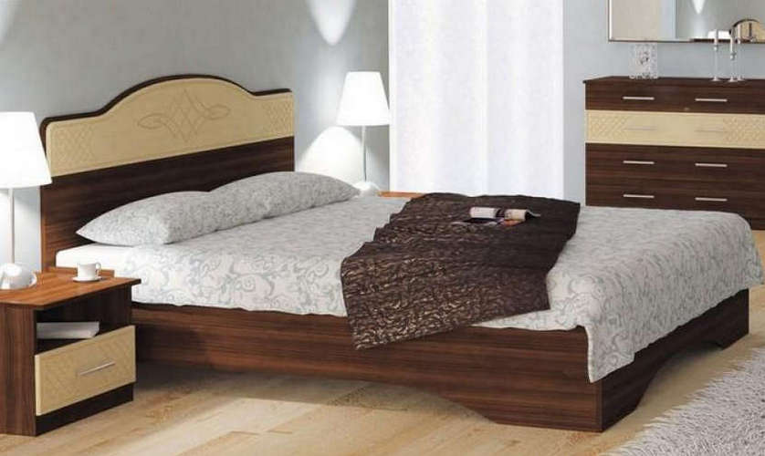Двуспальная кровать Виктория ВК10 (160 х 200)