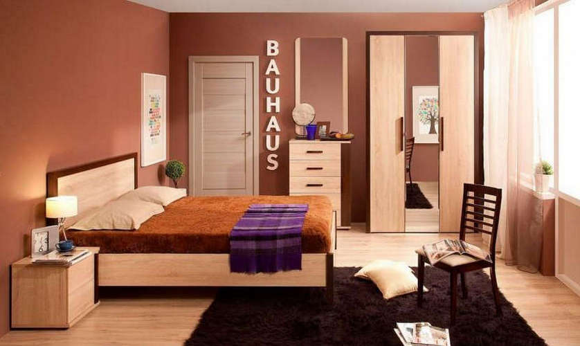 Модульная спальня Bauhaus (Баухаус), композиция 1
