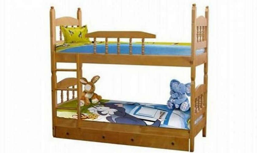 Детская двухъярусная кровать Шрек-3 на 80