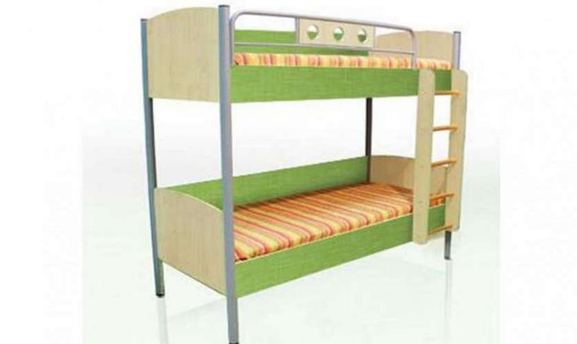 Кровать двухъярусная Полосатый Рейс (800х1900)